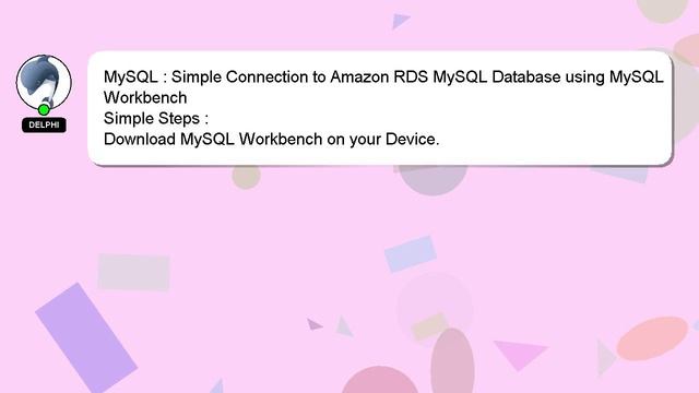MySQL : Simple Connection to Amazon RDS MySQL Database using MySQL Workbench смотреть онлайн