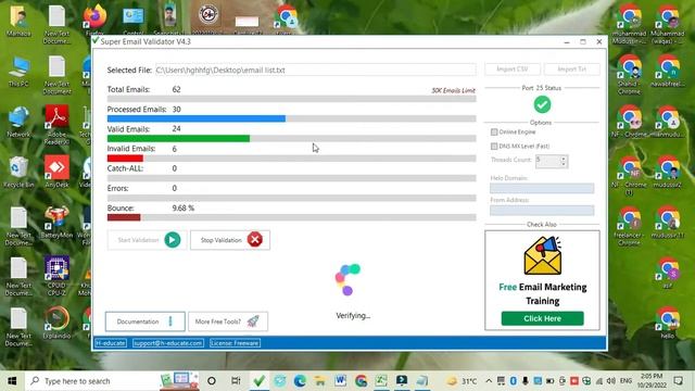 how to verify bulk email addresses | email validation смотреть онлайн