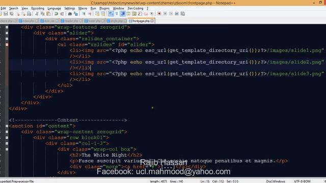 WordPress advance theme development Tutorial | slider, post-type, frontpage (Part 3-A) смотреть онлайн