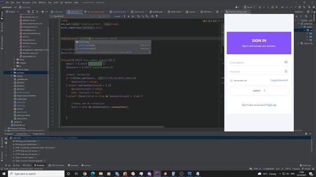 Using PHP and HTML Bootstrap to Create a Login Page смотреть онлайн