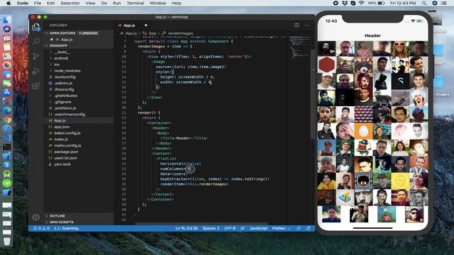 #17 Gallery Like Grid Tutorial In React Native смотреть онлайн