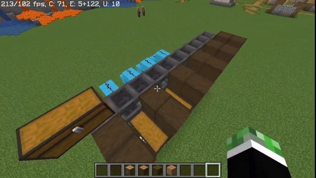 Minecraft: Auto sorter with lights bedrock and java tutorial смотреть онлайн