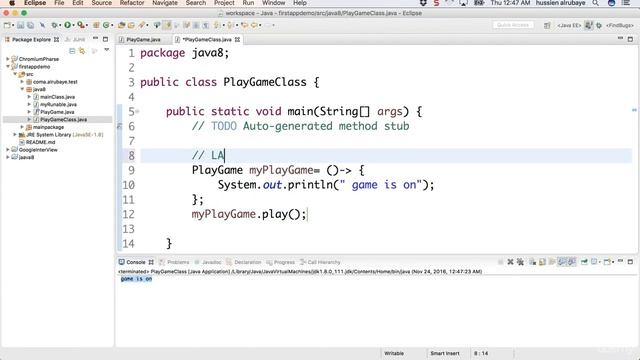 055 Functional Interface |UNDERSTANDING JAVA| смотреть онлайн