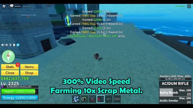 How to Upgrade Gravity Cane - Blox Fruits Update 17 Part 3 смотреть онлайн