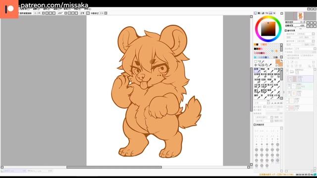 【Drawing Process】Chibi Hyena Nadia смотреть онлайн