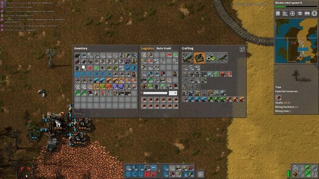 Factorio. Big game. Рельсы-рельсы, шпалы-шпалы... смотреть онлайн