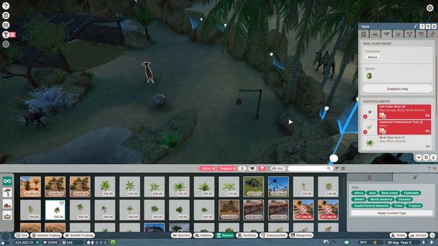 🐫 Bongo Habitat & Restaurant | Desert Franchise Mode | Planet Zoo | Ep. 2 | смотреть онлайн