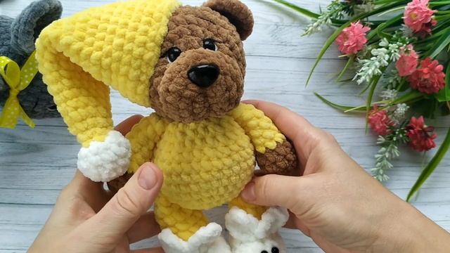 Игрушки вязаные VLOG#1//Вязание смотреть онлайн