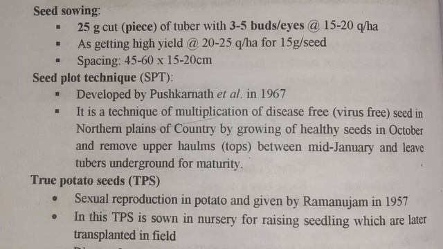 POTATO | Solanum tuberosum | ICAR JRF BHU AFO | LECTURE MONDAY - Enjoy & Learn with Shalvi смотреть онлайн