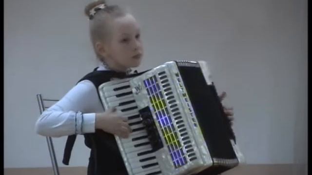С. Бредис. Скерцо. Старчикова Надежда 10 лет. Аккордеон смотреть онлайн