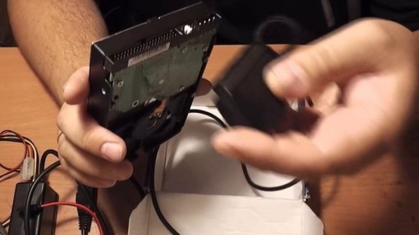 USB 2.0 to IDE SATA 2.5 3.5 Hard Drive Converter Cable with Power Adapter - Обзор