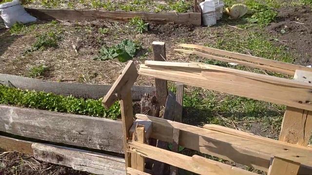 Забор из поддонов своими руками смотреть онлайн