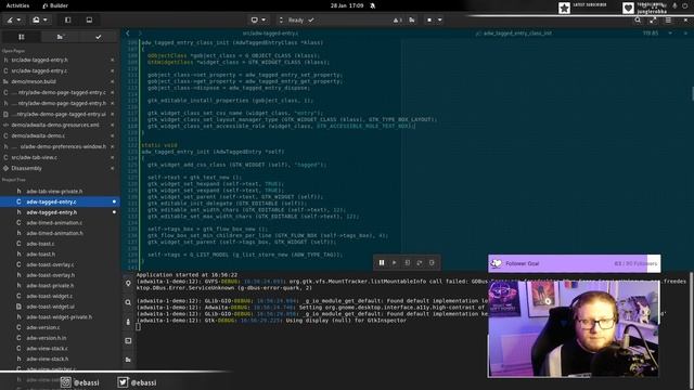 Let's write a GTK widget: tagged entry смотреть онлайн