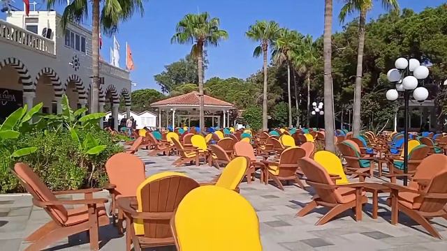 обзор отеля selectum Family Resort Belek . основная территория смотреть онлайн