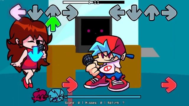 Прохождение мода на FNF "Vs Glitchtrap Full Week" смотреть онлайн
