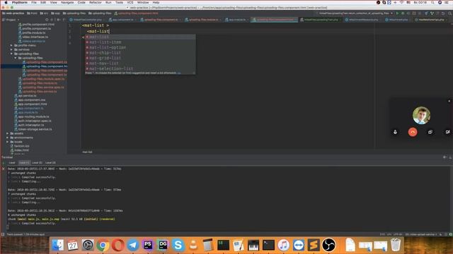 [17] Angular 6. Делаем процесс загрузки файлов глобальным смотреть онлайн