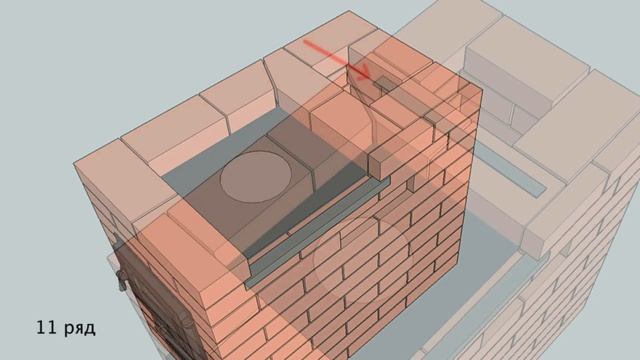 печь-малютка 2 х 3,5 кирпича