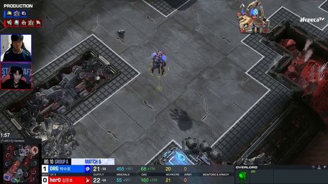 [2022 GSL S2] Ro.10 Group A Match6 herO vs DRG смотреть онлайн