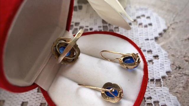 Великолепные кольца и серьги ! ЗОЛОТО СССР! ВИНТАЖНЫЕ УКРАШЕНИЯ!