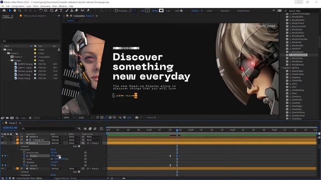 Futuristic Interface Design in Figma [Web Design Speed Art] смотреть онлайн