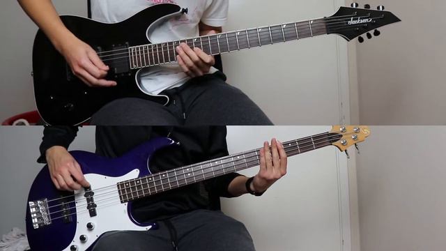 Bring Me The Horizon - Drown (Guitar Cover & Bass Cover w/ Tabs) смотреть онлайн