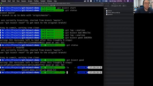 Binary Searching bugs with Git Bisect смотреть онлайн