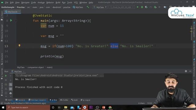 Kotlin Conditions - What are the Conditional Statements in Kotlin | Kotlin Android Tutorial смотреть онлайн
