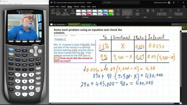 SOLVE THE PROBLEM USING AN EQUATION AND CHECK THE SOLUTION  EX  2 (TRANSLATED INTO 70 LANGUAGES)