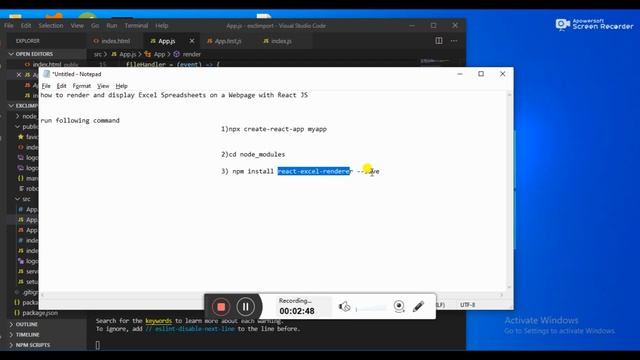 React Js tutorial - Upload excel file in reactjs app смотреть онлайн