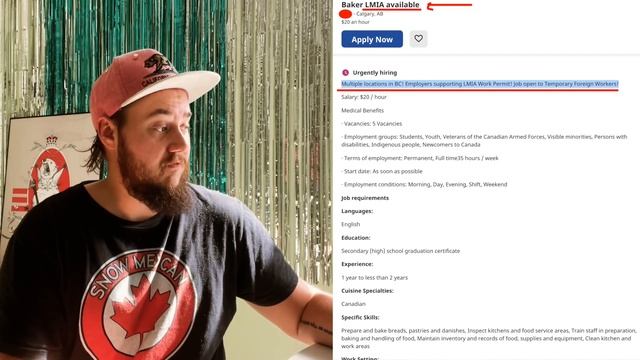 РАБОТА В КАНАДЕ ДЛЯ ИНОСТРАНЦЕВ