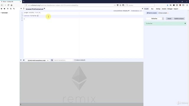 Ethereum Game Development: Build A Game On The Blockchain : Layout Of A Solidity File смотреть онлайн
