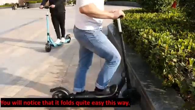 Kugoo S3 folding and unfolding tutorial（Kugoo S3 折叠展开教程） смотреть онлайн