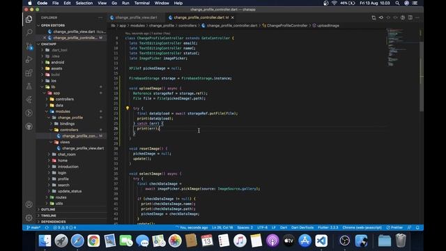 CHAT APPS 47 Upload Image Firebase Storage [ FLUTTER + GET X + FIREBASE 2021 ] смотреть онлайн