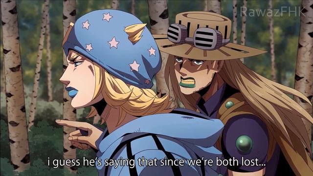 С ЛОШАДИ СВАЛИСЬ | JJBA Steel Ball Run озвучка смотреть онлайн