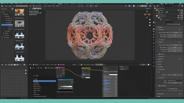 Coloring control in Molecular Nodes- B3D смотреть онлайн