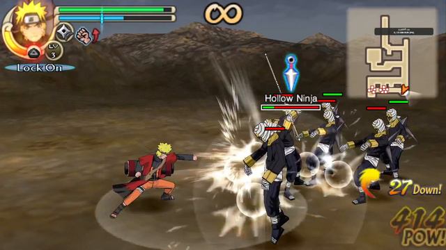 Naruto Shippuden Ultimate Ninja Impact: Наруто против Пейна.Часть 7
