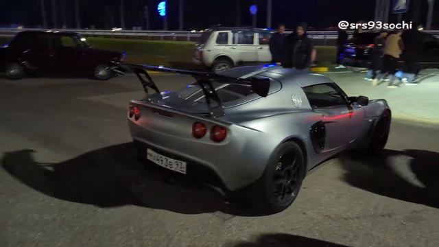 Lotus Exige Turbo 28 Garrett 1.2 bar Vs Ваз 2108 Турбо T3/T4 2.2 bar (Заезд - 1) смотреть онлайн