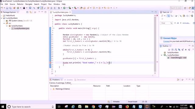 Generate random number for lottery( Mega Millions) using Java.... смотреть онлайн