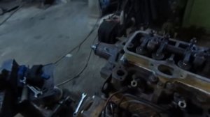 почти закончили собирать двигатель СМД18.