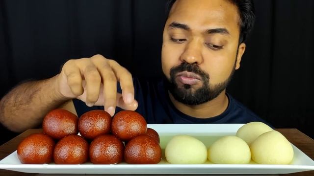 DESSERTS! ? HUGE GULAB JAMUN, SPONGE RASGULLA ASMR MUKBANG EATING SHOW | FOOD VLOG || #liveToEATT смотреть онлайн