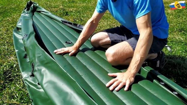 Надувной каяк "Варвар-480" распаковка смотреть онлайн