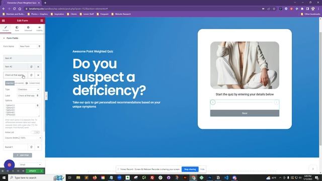 Capture More Leads (and save in subscription costs) by using Elementor Pro to Build Your Quiz смотреть онлайн