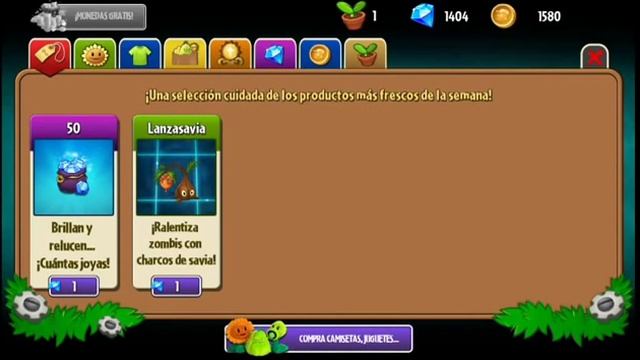Toda La Tienda a 1 Joya HACK PVZ 2 смотреть онлайн