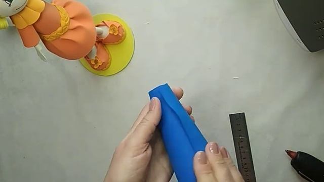 Кукла из фоамирана// Фофуча-кукла//DIY Fofucha смотреть онлайн