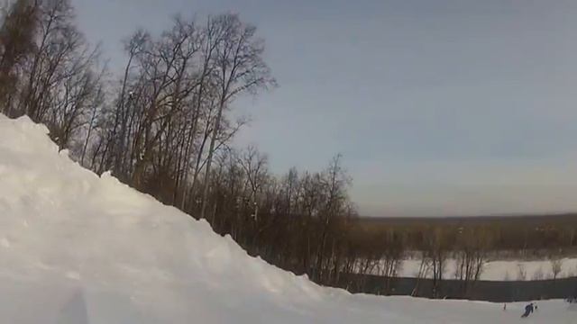 Горнолыжный комплекс "Ак Йорт" в Уфе. 10 февраля 2013г. смотреть онлайн