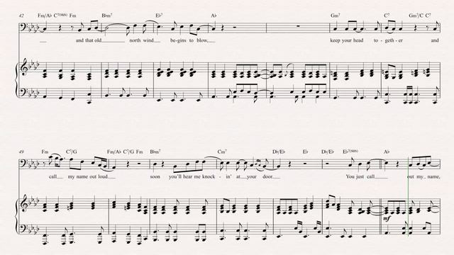 Bass - You've Got a Friend - Carole King Sheet Music, Chords, & Vocals смотреть онлайн