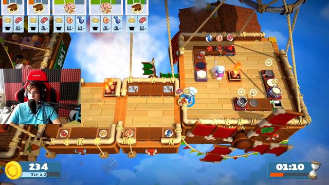 Zkúšame FREE Hry Na Epicu! - Overcooked 2! - W/Fekin0 - #2