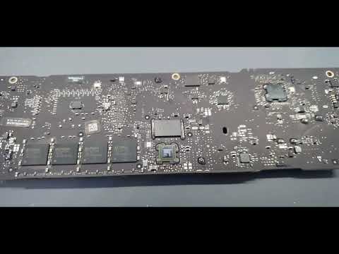 Macbook Air A1466 попадание жидкости