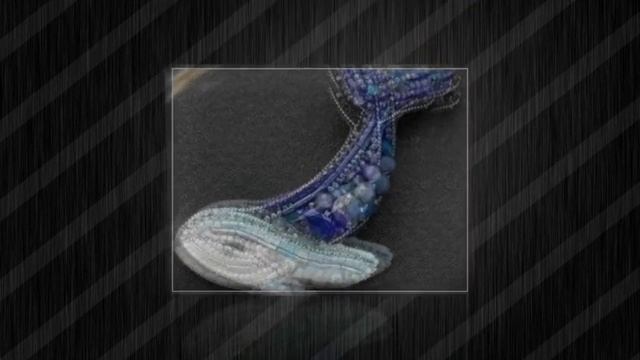 Брошки из бисера - для вдохновения. Киты, акулы, дельфины. Часть 3 смотреть онлайн