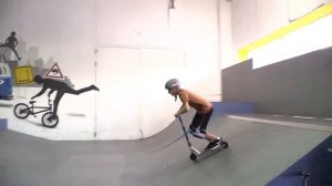 Соловьев Денис - PowerTrick самокат контест - скейтпарк BunnyHop 20181216